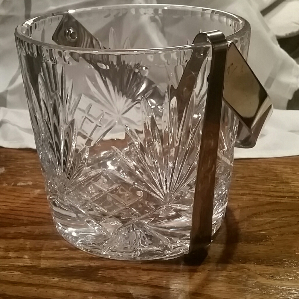 Miller Rogaska crystal ice bucket